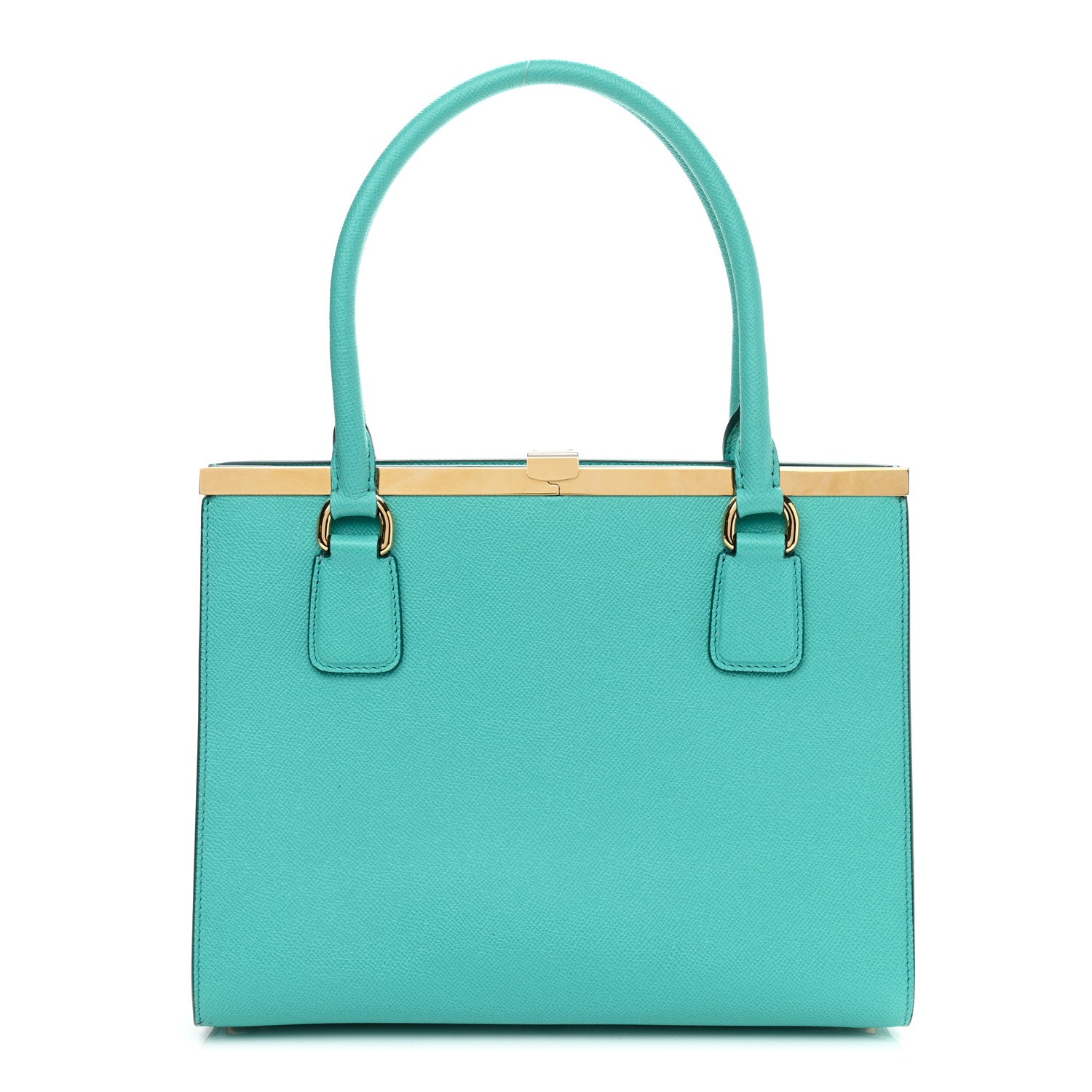 Dolce & Gabbana Dauphine Medium Frame Tote Turquoise 1 of 12
