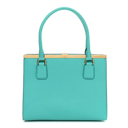 Dolce & Gabbana Dauphine Medium Frame Tote Turquoise 1 of 12
