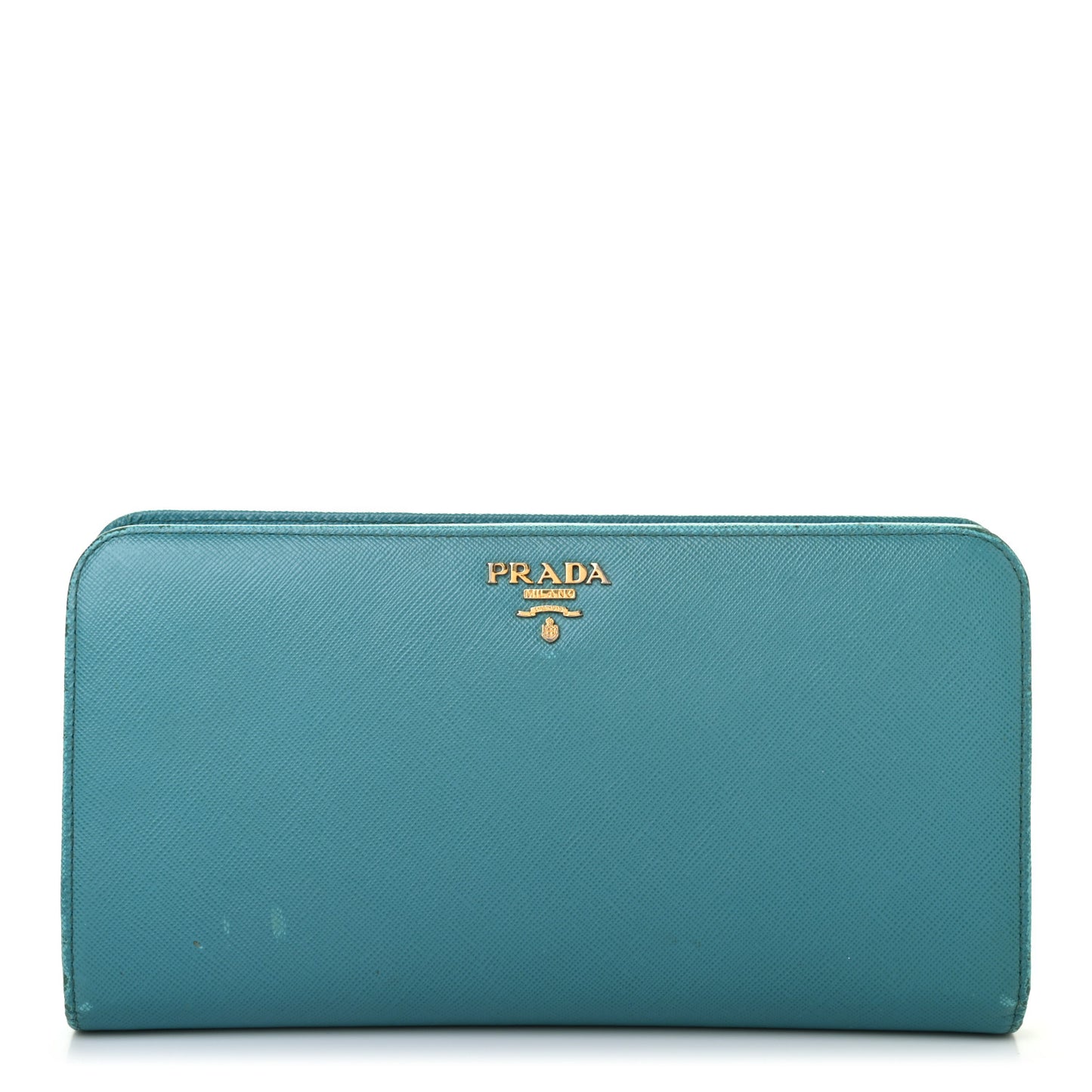 Saffiano Metal Zip Around Wallet Voyage