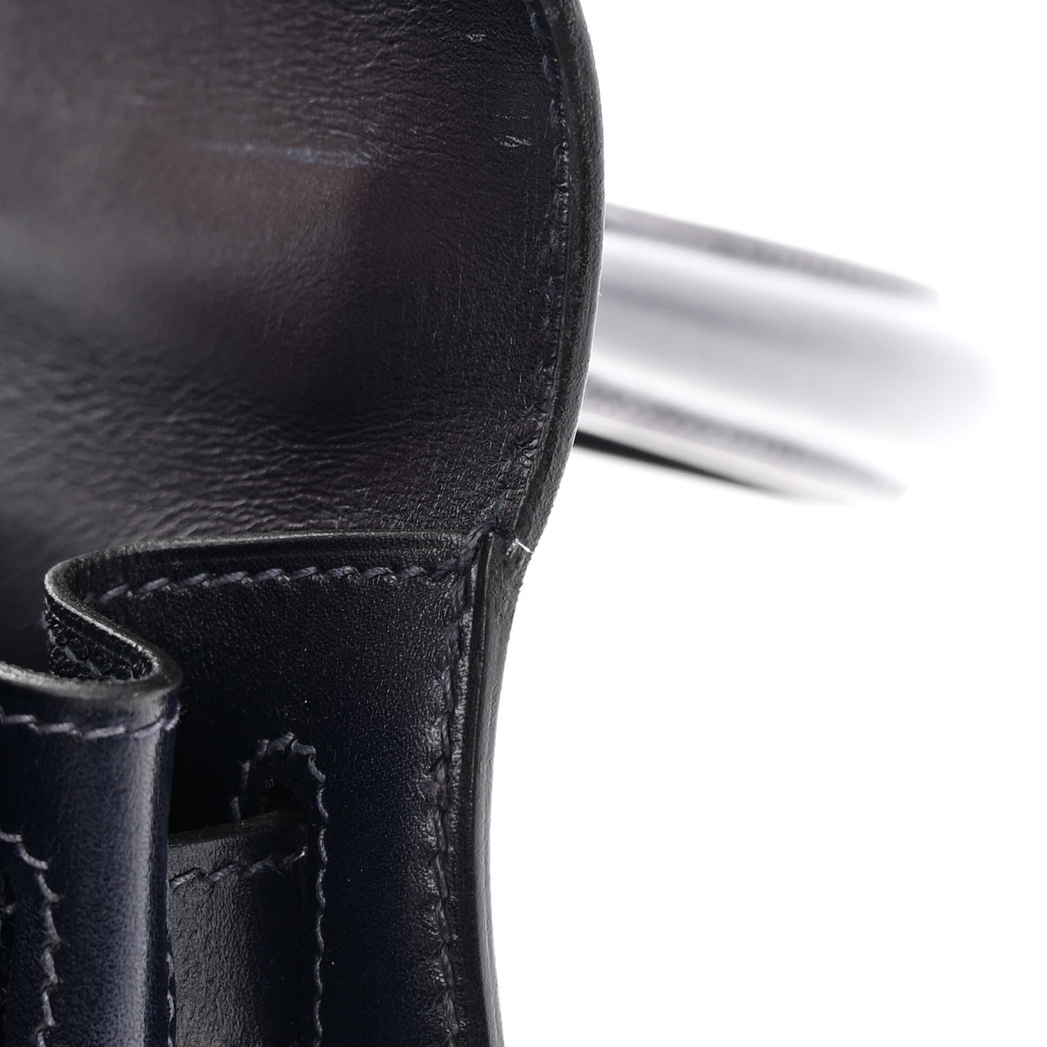 Hermes Box Kelly Sellier 28 Indigo 13 of 17