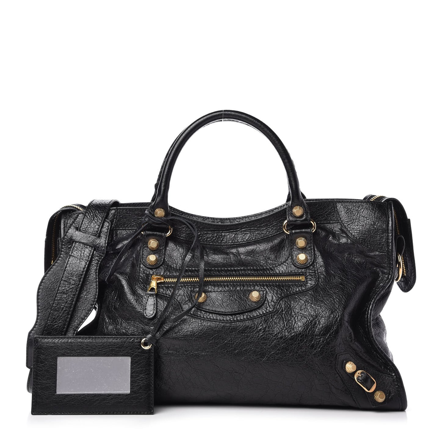 Agneau Giant 12 Gold Hardware City Black