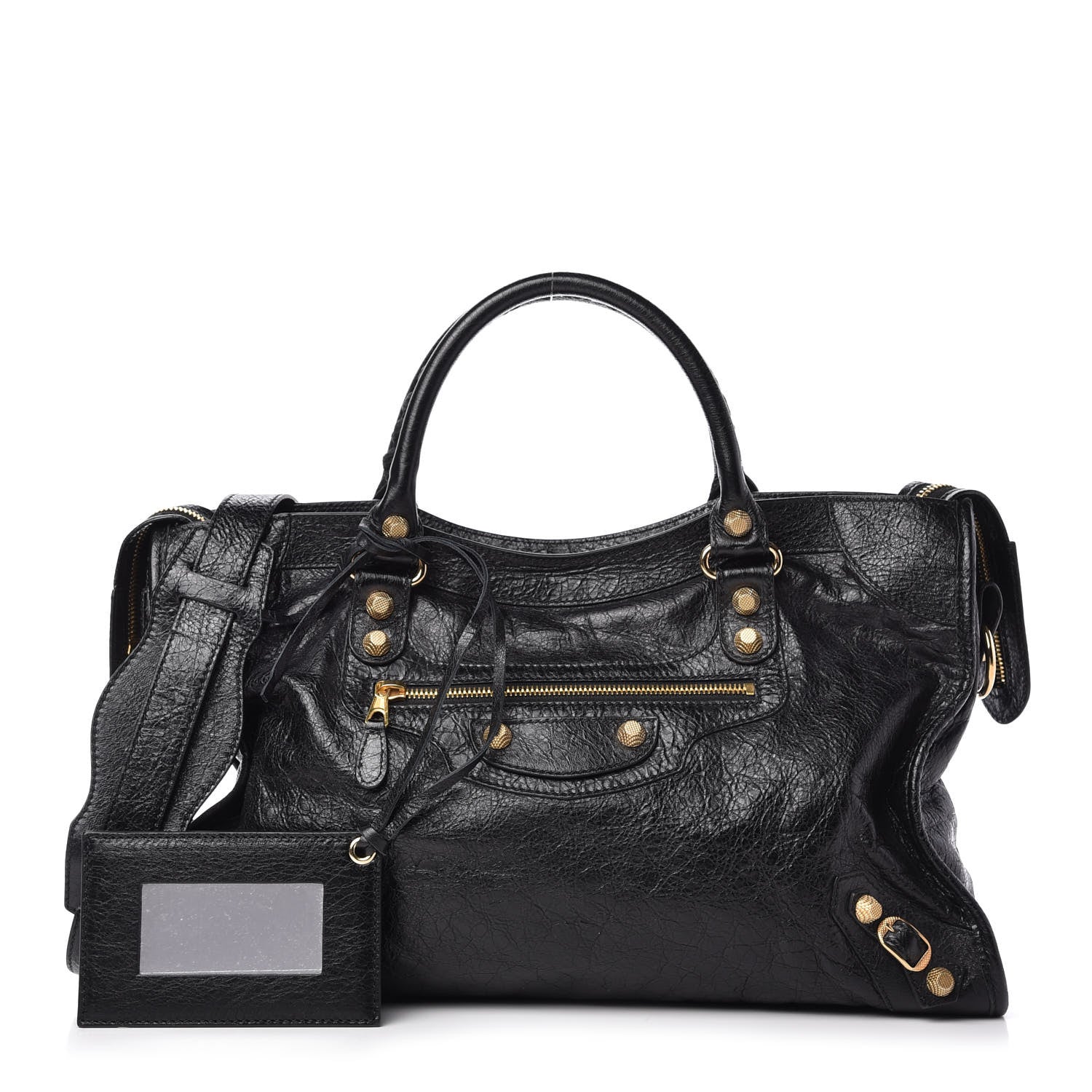Balenciaga Agneau Giant 12 Gold Hardware City Black 1 of 9