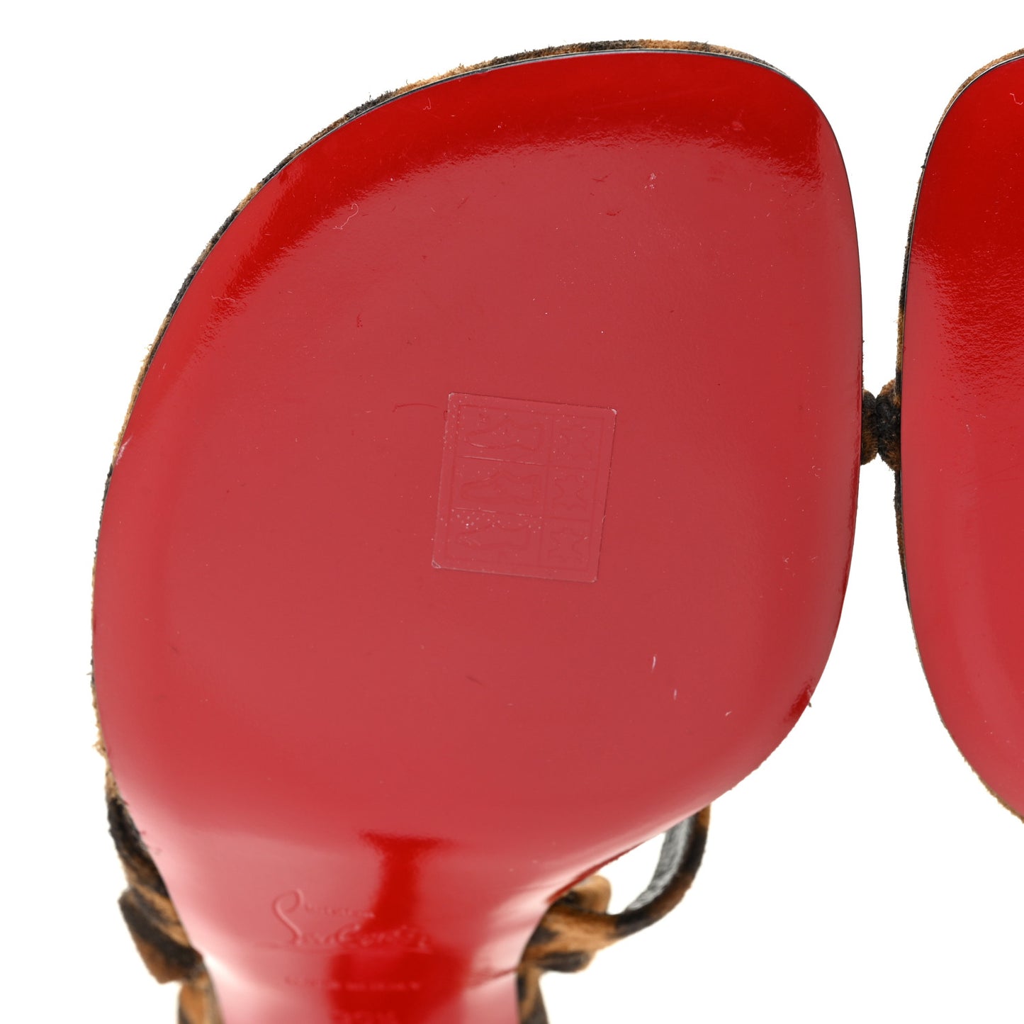 Veau Velours Taralita 85 Thong Sandals 39.5 Leo