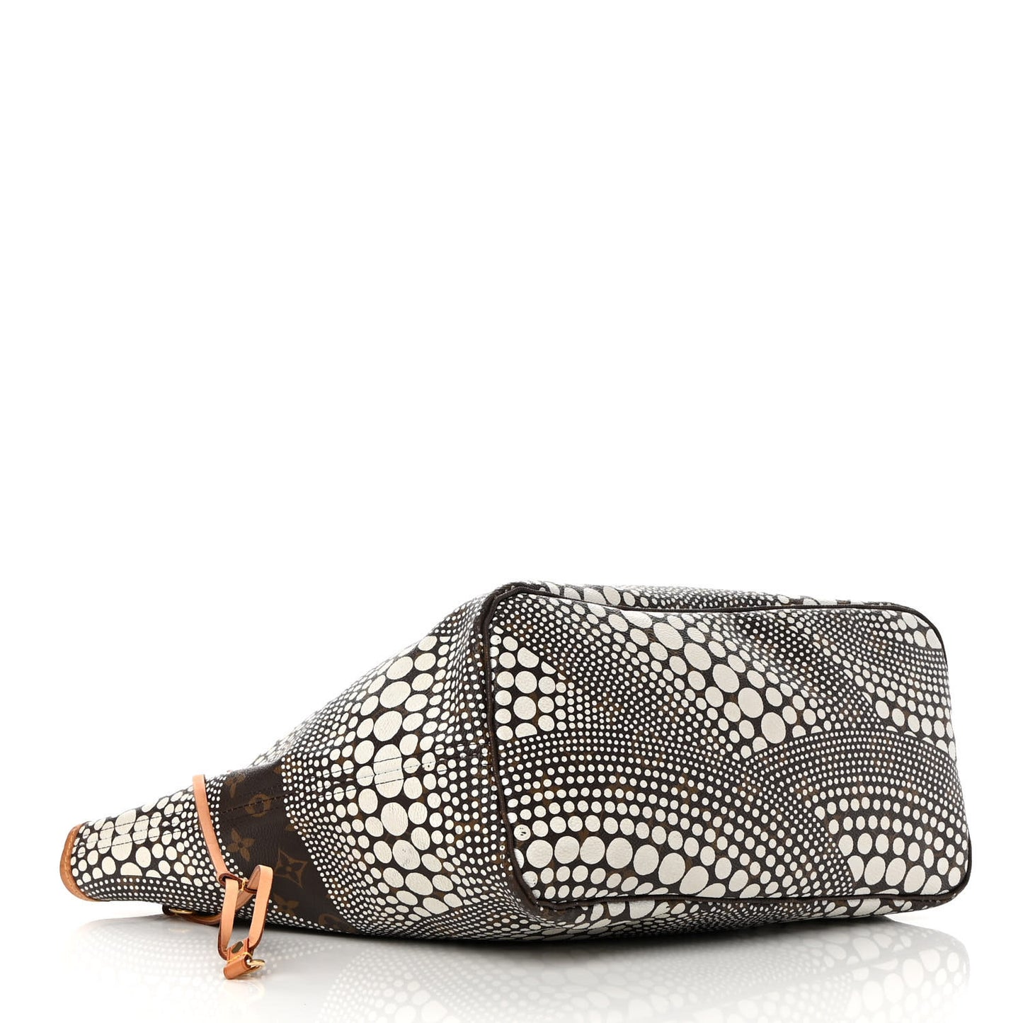 Monogram Kusama Waves Neverfull MM White