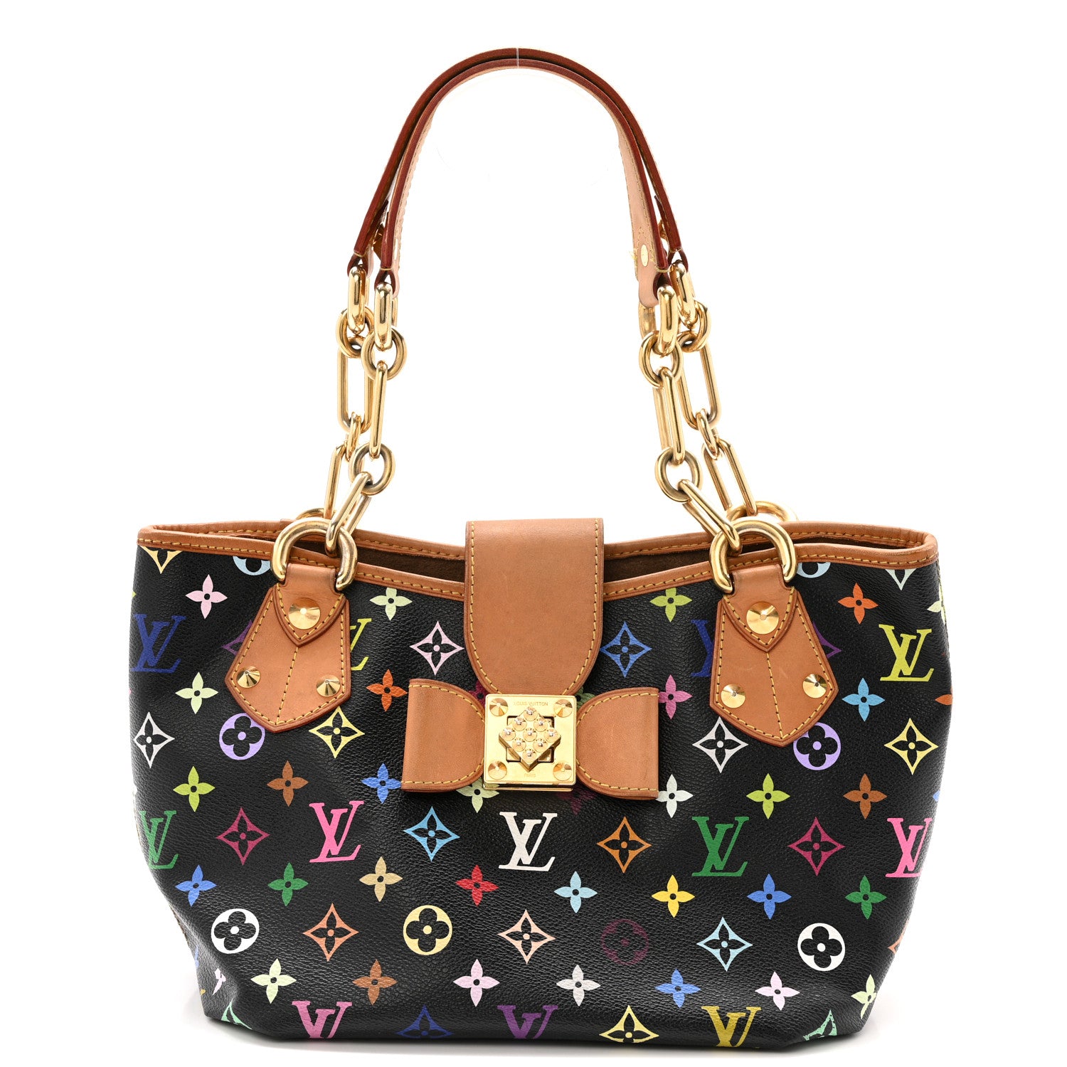 Louis Vuitton Monogram Multicolor Annie MM Black 1 of 15