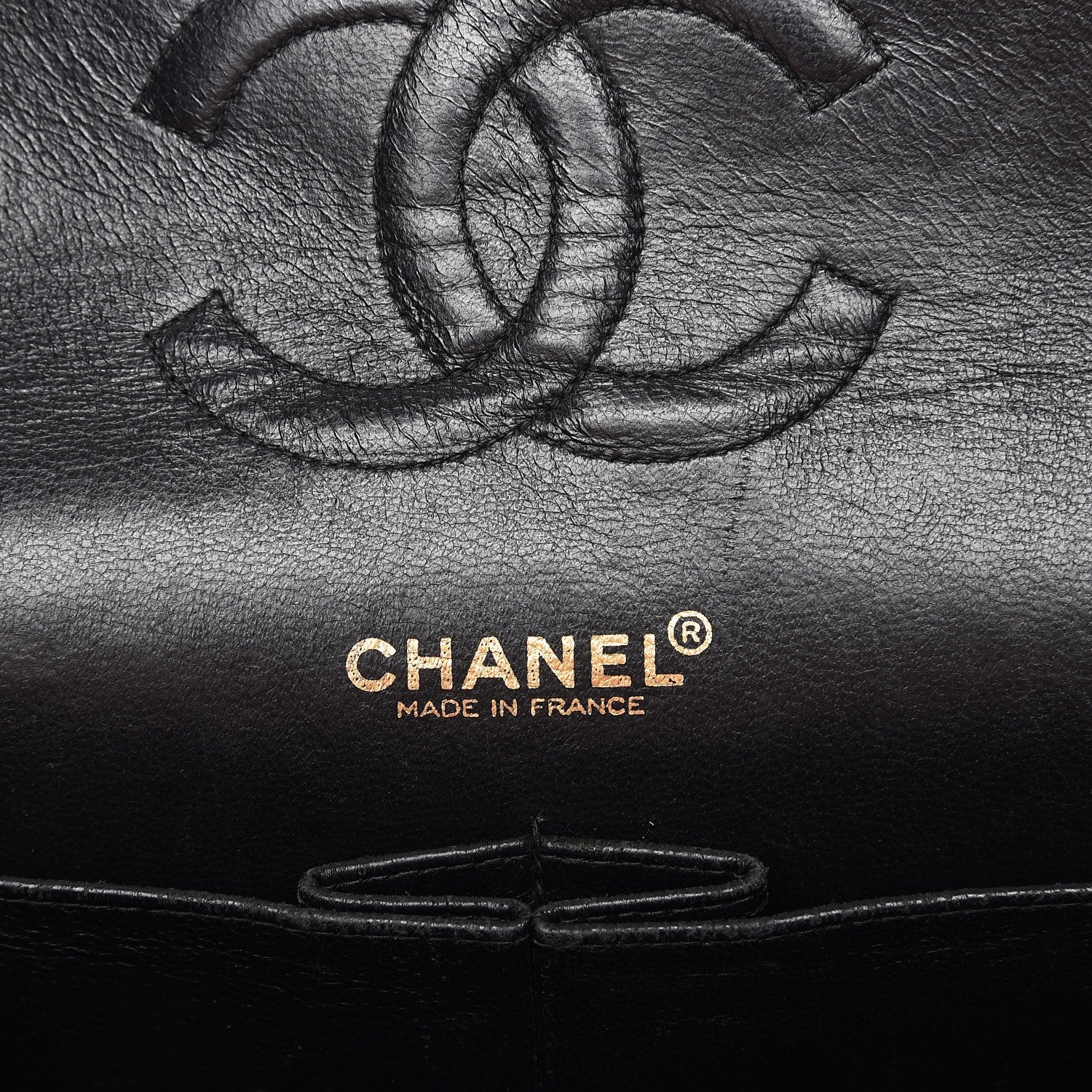 Chanel Caviar Quilted Medium Double Flap Black 6 of 9