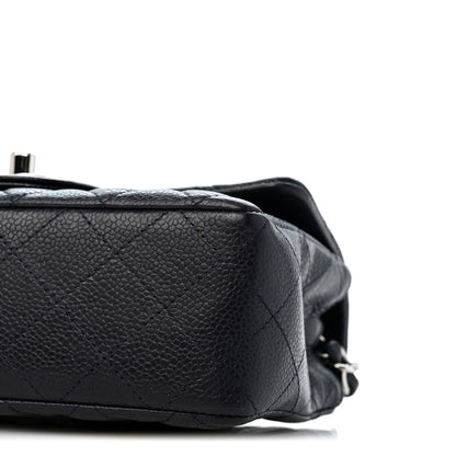 Chanel Caviar Quilted Mini Rectangular Flap Navy 10 of 13