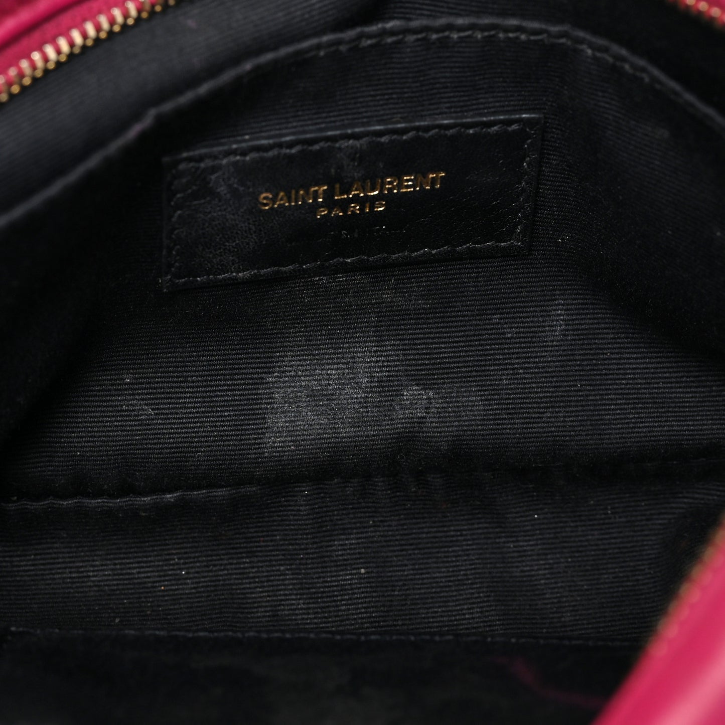 Calfskin Matelasse Monogram Lou Belt Bag Bright Pink