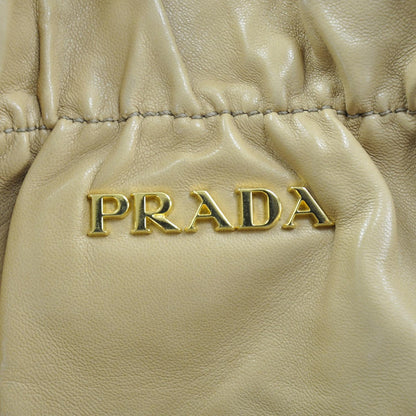 Prada Nappa Antique Drawstring Bag Cuoio 8 of 9