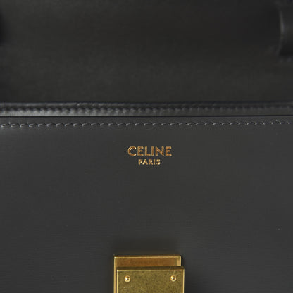 Celine Box Calfskin Teen Classic Box Flap Bag Anthracite 7 of 9