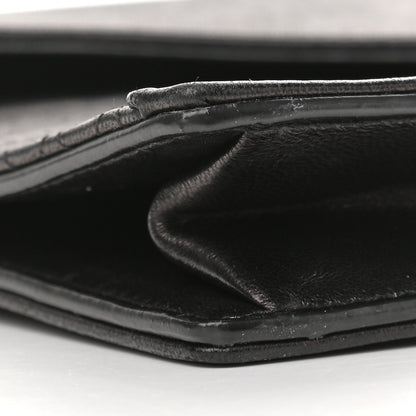 Saint Laurent Lambskin Quilted Monogram Gaby Chain Bag Black 7 of 12