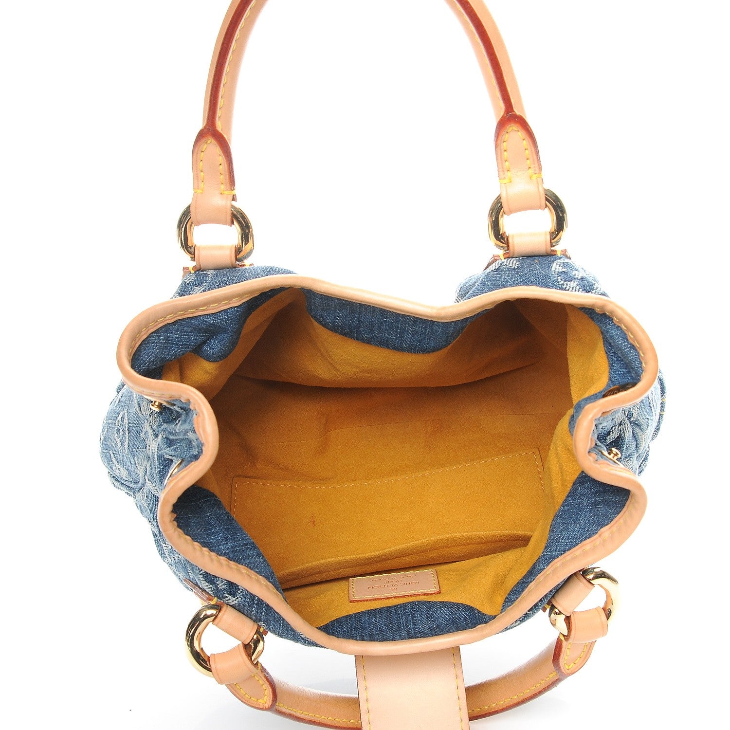 Louis Vuitton Monogram Denim Pleaty Blue 5 of 8
