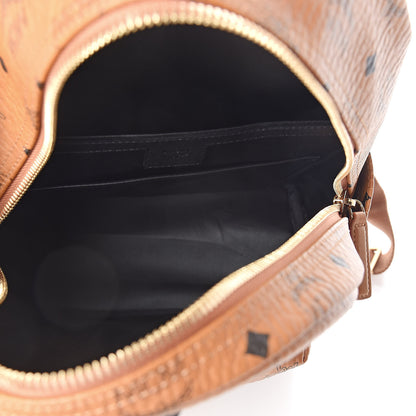 MCM Visetos Studded Small Stark M Backpack Cognac 5 of 9
