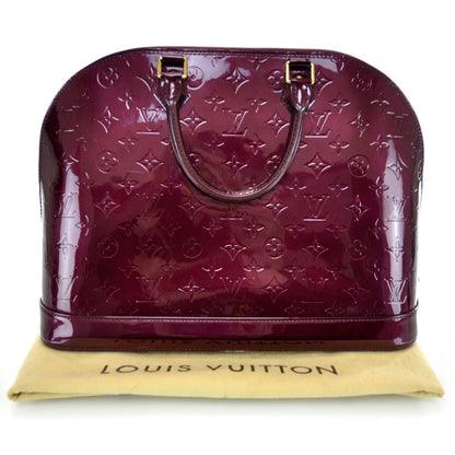 Louis Vuitton Vernis Alma MM Rouge Fauviste 3 of 11