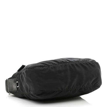 Prada Nylon Vela Flat Messenger Bag Black 4 of 11