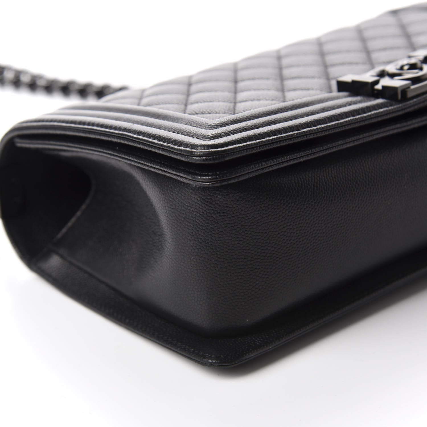 Chanel Caviar Quilted Medium Boy Flap So Black 6 of 11