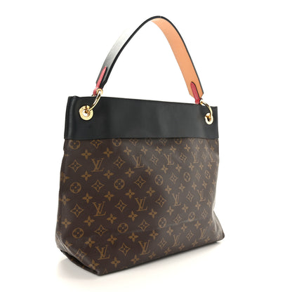 Louis Vuitton Monogram Tuileries Hobo Black 3 of 8