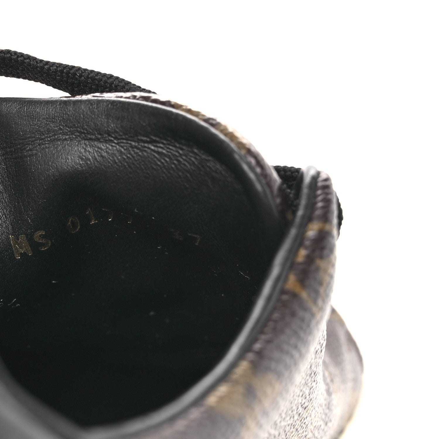 Louis Vuitton Patent Monogram Frontrow Sneakers 37 10 of 16