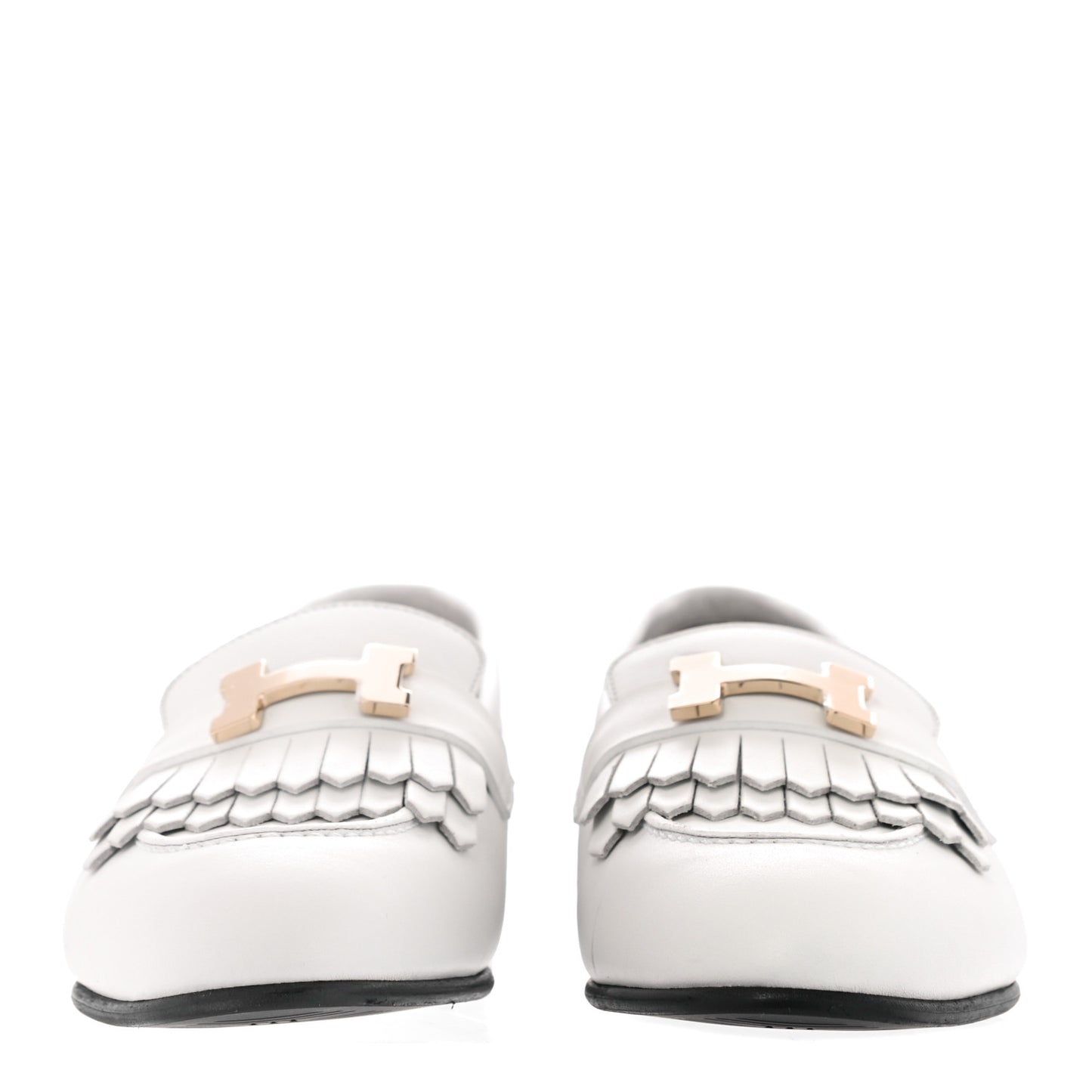 Calfskin Womens Royal Loafer 36 White