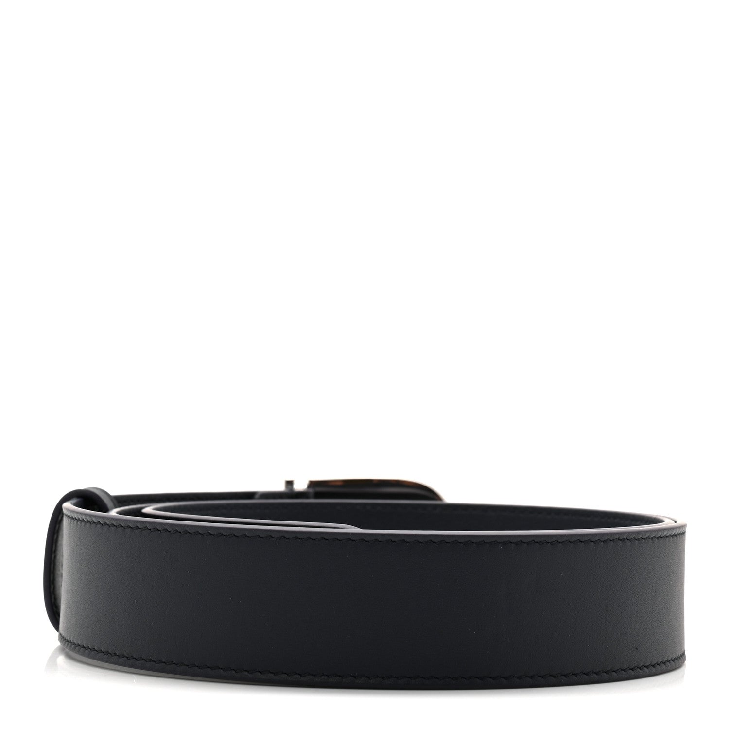 Gucci Moon Calfskin Round Plaque 35mm 100 40 Navy 2 of 4