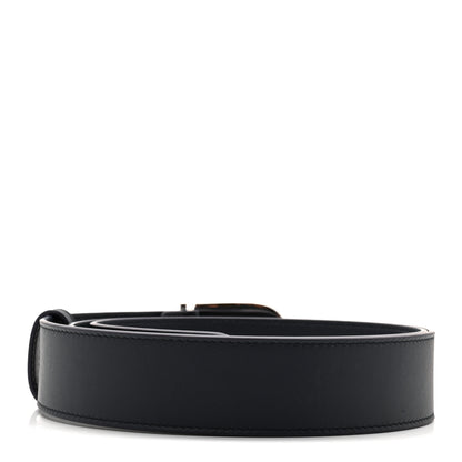 Gucci Moon Calfskin Round Plaque 35mm 100 40 Navy 2 of 4