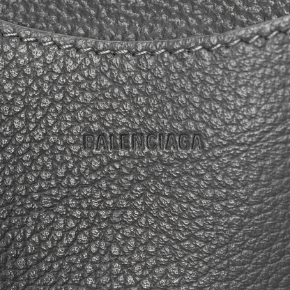 Balenciaga Grained Calfskin Neo Classic Silver Hardware Mini City Dark Grey 6 of 8