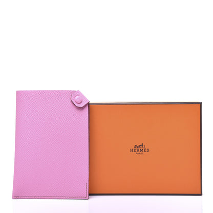 Hermes Epsom Tarmac PM Passport Holder 5P Pink 9 of 9