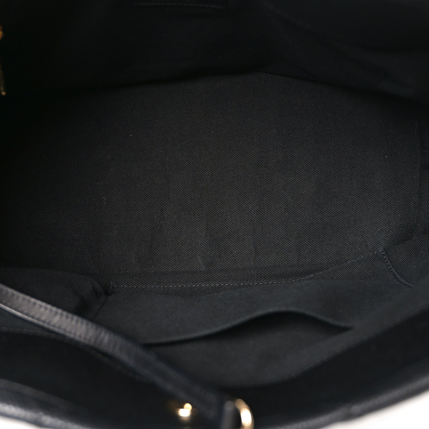 Chanel Caviar Quilted CC Timeless Soft Tote Black 4 of 9