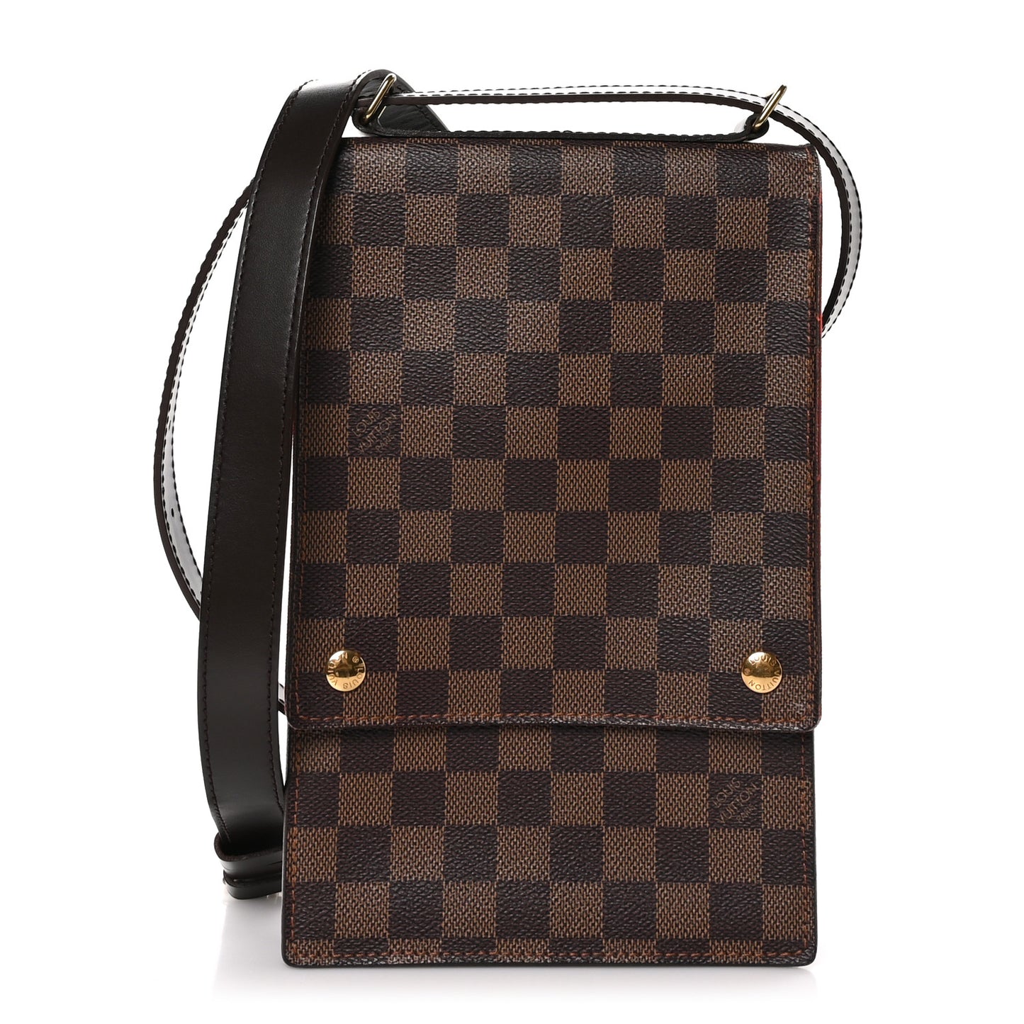 Damier Ebene Portobello Travel Shoulder Bag