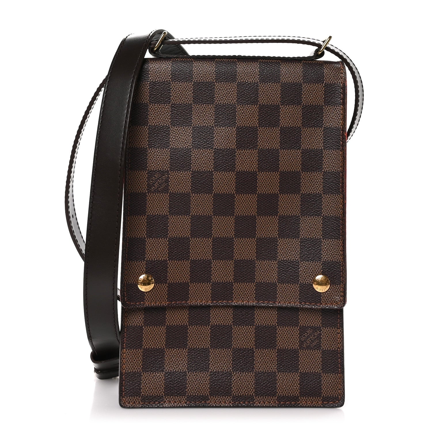 Louis Vuitton Damier Ebene Portobello Travel Shoulder Bag 1 of 9