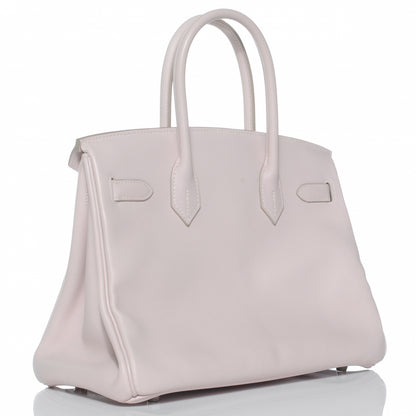 Hermes Swift Leather Birkin 30 Rose Dragee 3 of 12