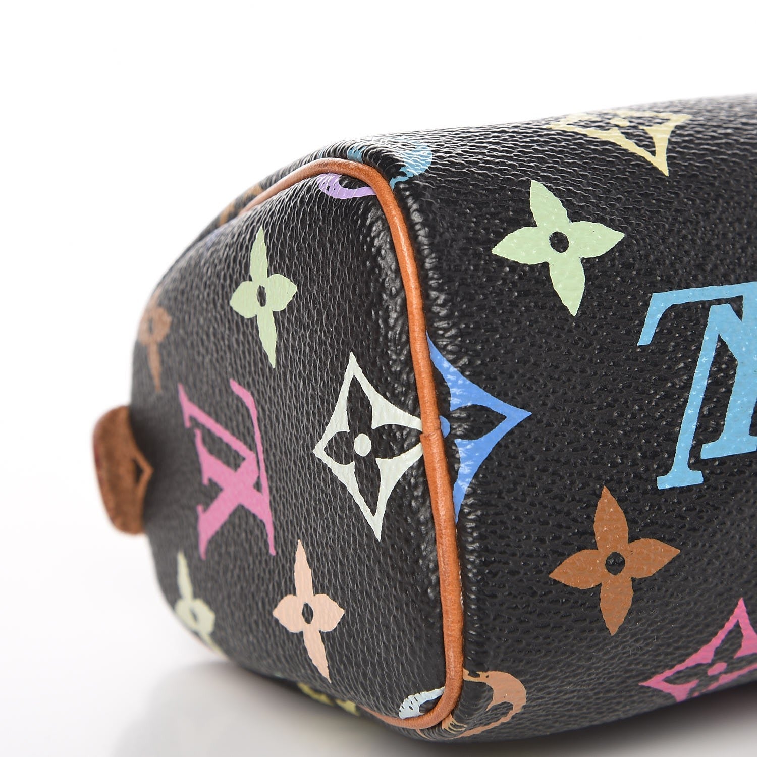 Louis Vuitton Monogram Multicolor Mini Sac HL Speedy Black 10 of 14