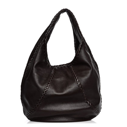Bottega Veneta Cervo Deerskin Large Hobo Ebano 2 of 19