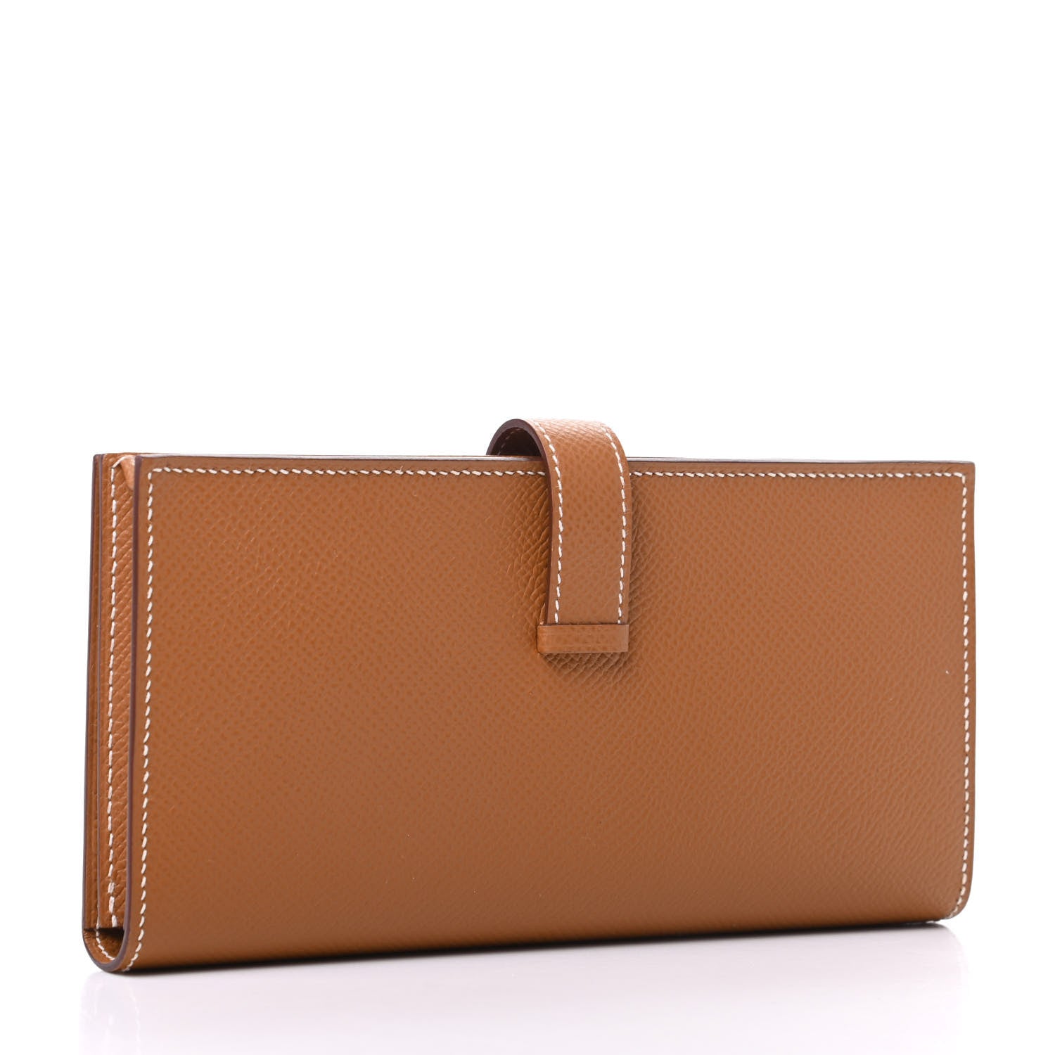 Hermes Epsom Bearn Gusset Wallet Gold 3 of 10