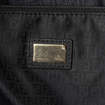 Fendi Zucca Spalmati Large Roll Tote Black 6 of 13