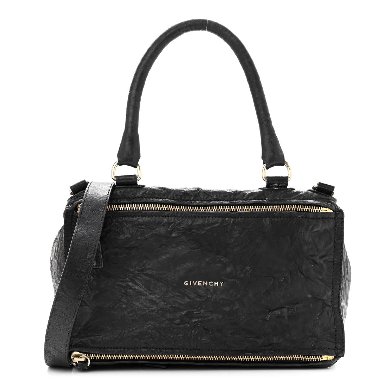 Givenchy Tumbled Sheepskin Medium Pandora Black 1 of 13