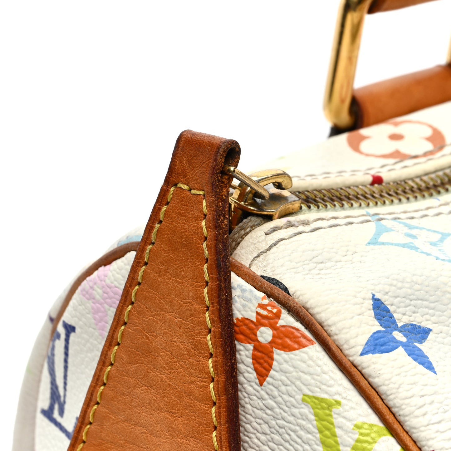 Monogram Multicolor Speedy 30 White
