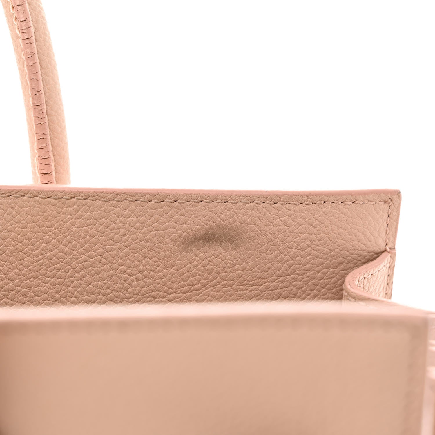 Saint Laurent Grained Calfskin Baby Sac De Jour Pale Pink 12 of 21