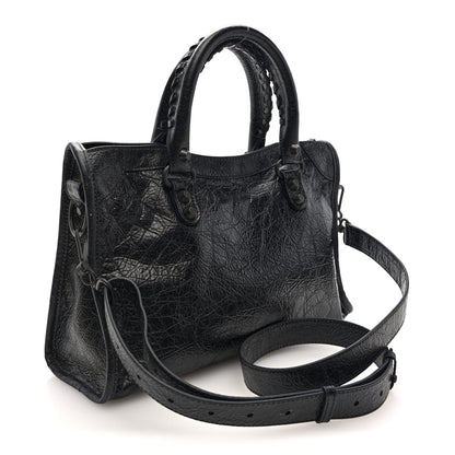 Balenciaga Agneau Arena Classic Hardware Small Le City Black 3 of 9