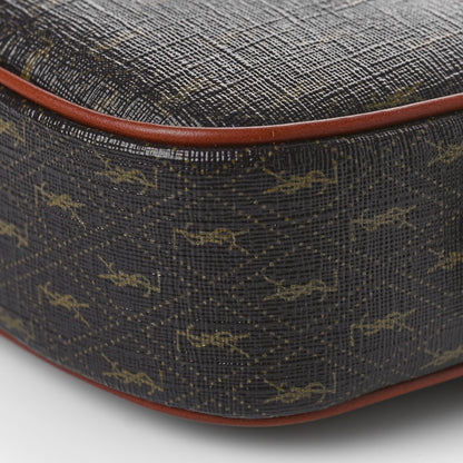 Saint Laurent Canvas Smooth Calfskin Le Monogramme Small Camera Bag Chestnut 8 of 8