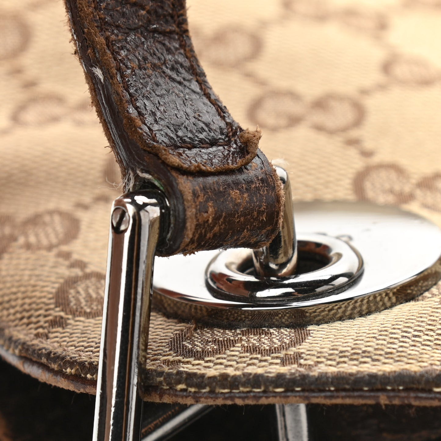 Monogram Medium Eclipse Shoulder Bag Dark Brown