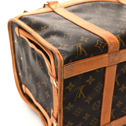 Louis Vuitton Monogram Sac Chien 40 Pet Carrier 10 of 14