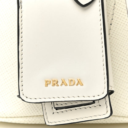 Prada Saffiano Cuir Medium Matinee Tote Cloudy Grey 9 of 15