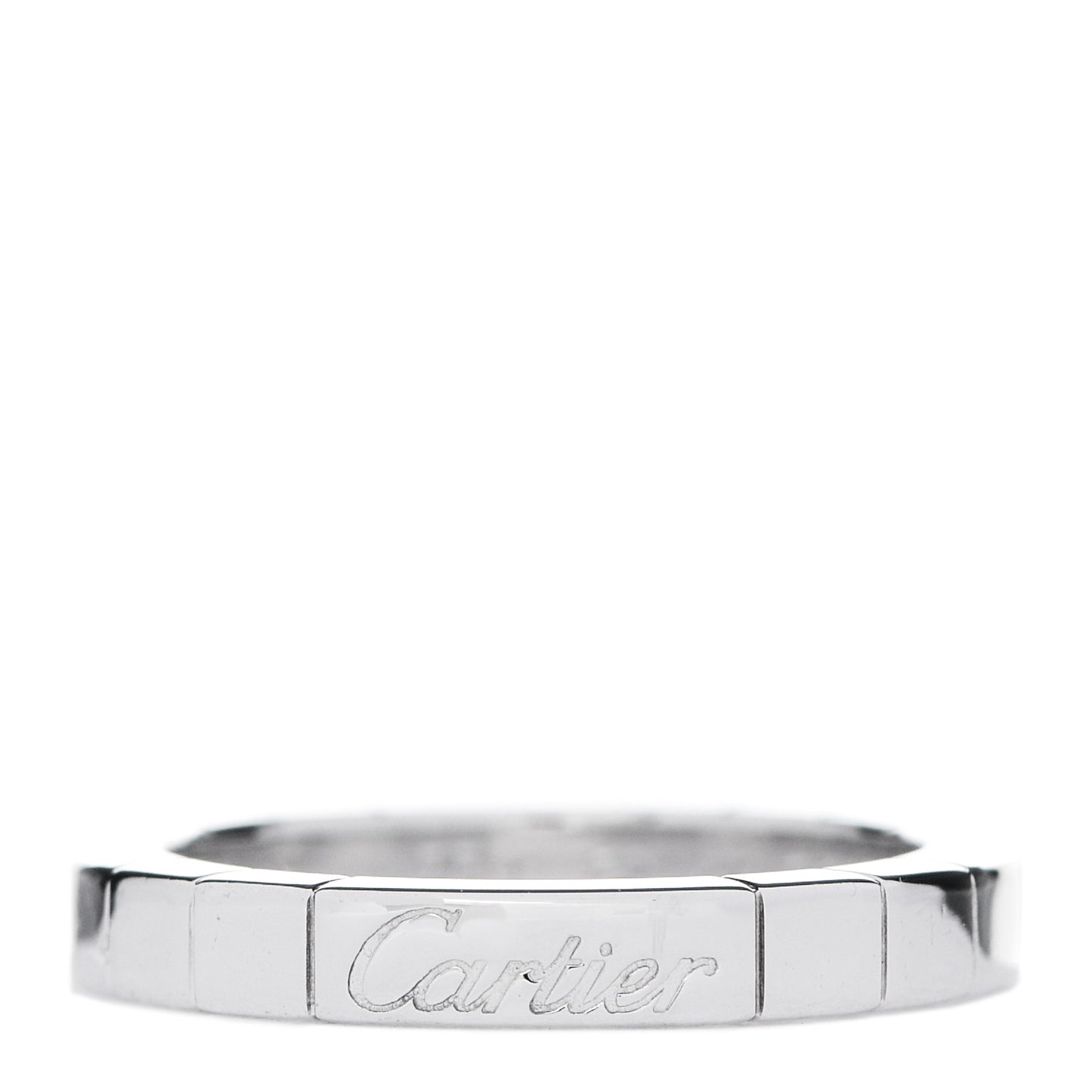 18K White Gold Lanieres Ring 50 5.25