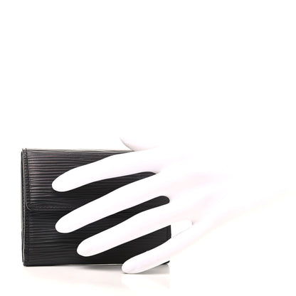 Louis Vuitton Epi Ludlow Wallet Black 2 of 9