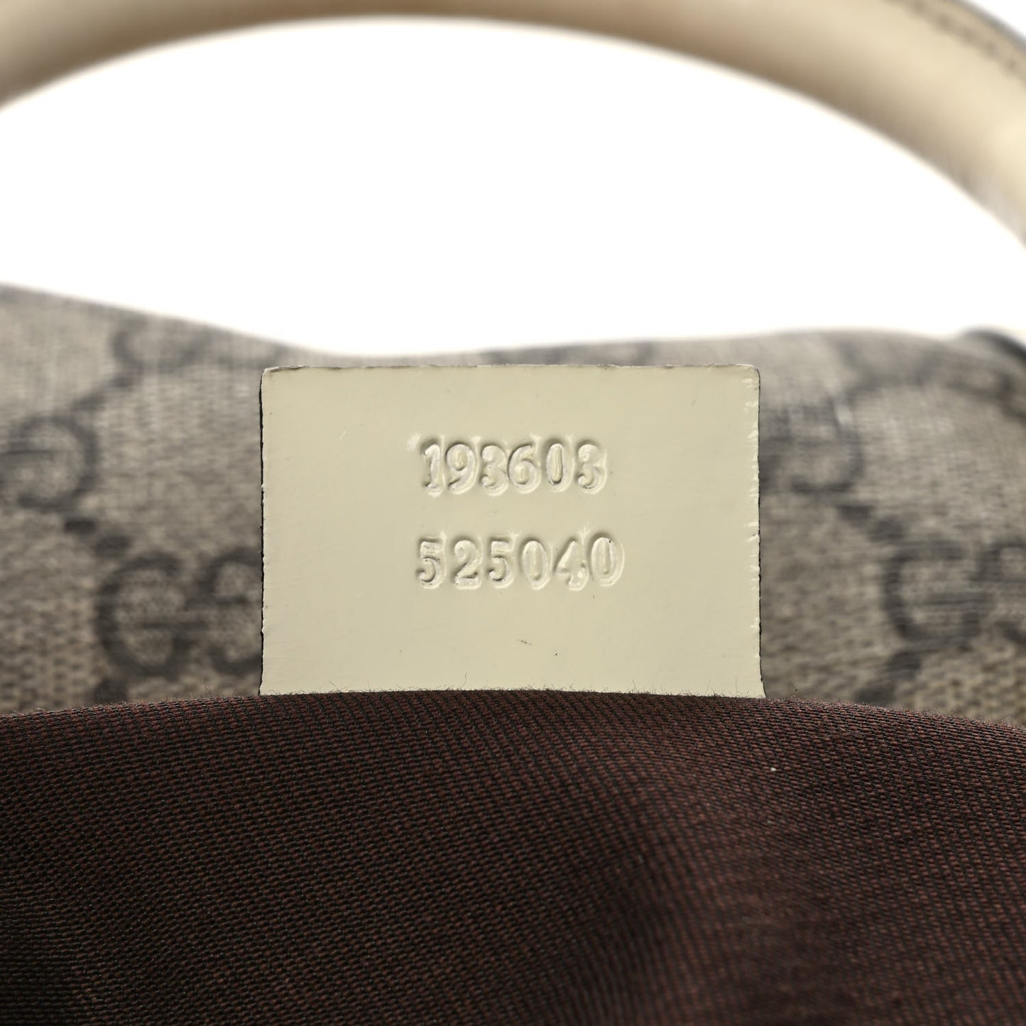 GG Plus Monogram Medium Joy Boston Off White