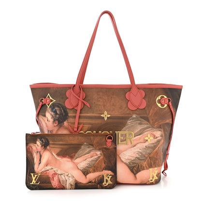 Louis Vuitton Masters Jeff Koons Boucher Neverfull MM 3 of 11