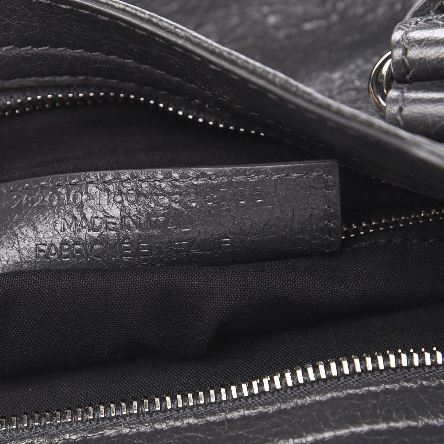 Agneau Giant 12 Silver Hardware Velo Gris Fossile Anthracite