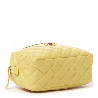 Chanel Calfskin Quilted Reissue Small Camera Case Yellow 4 of 9