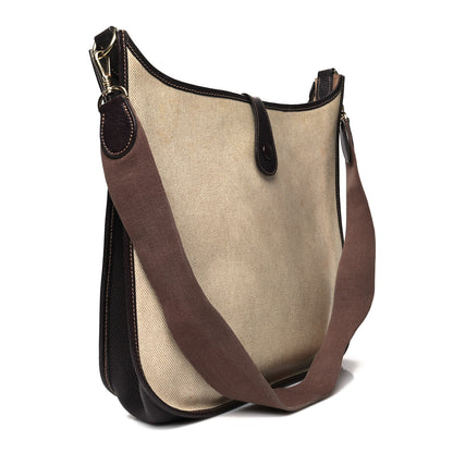 Hermes Toile Natural Barenia Evelyne GM Ebene 3 of 11